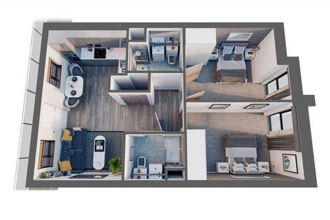 2 bedroom apartment to rent, Norfolk Street, Liverpool, Merseyside, L1