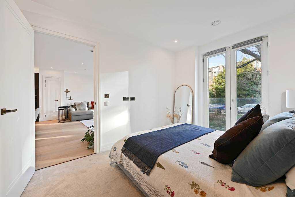 Bedroom looking into