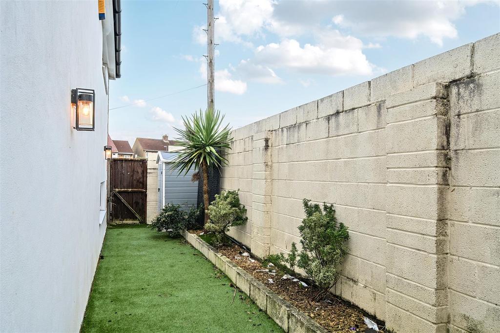 Front, Side And Rear Gardens