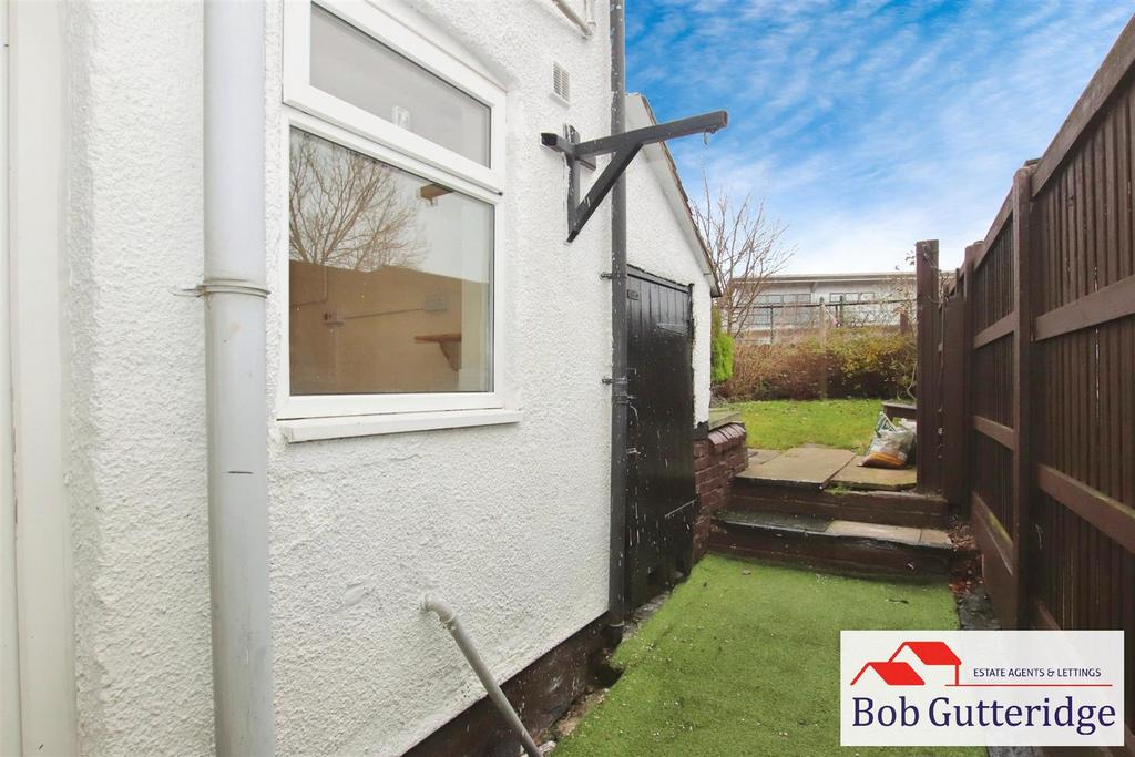 Enclosed rear garden