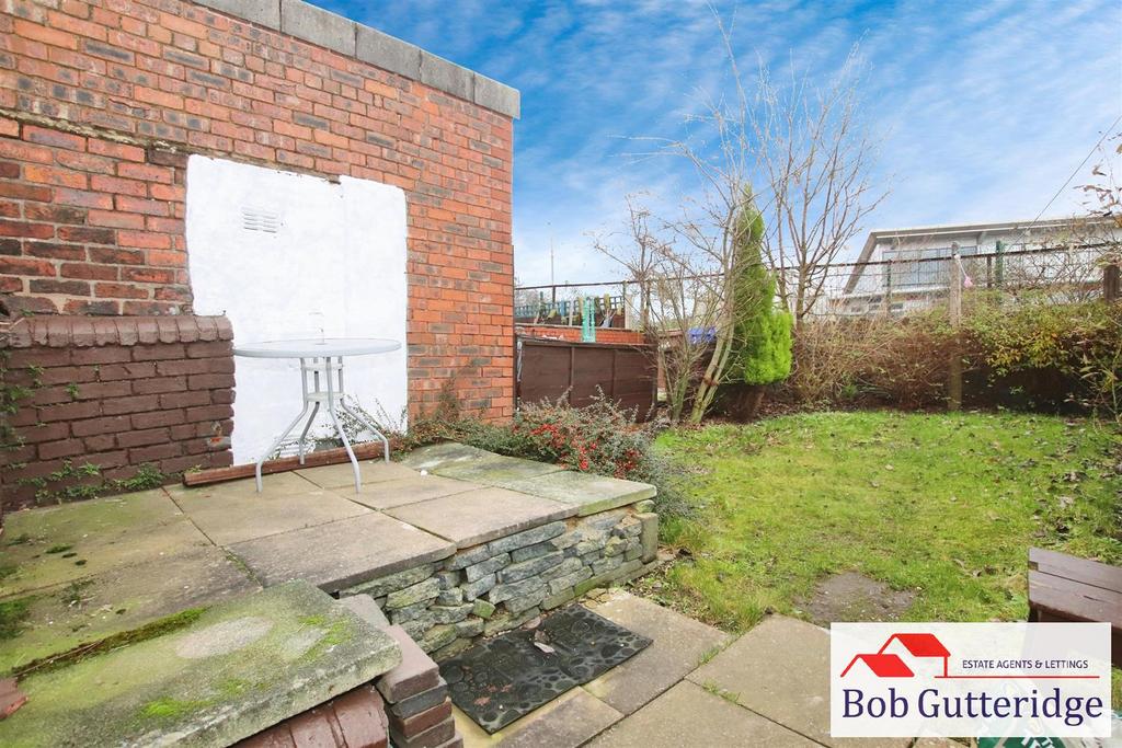 Enclosed rear garden