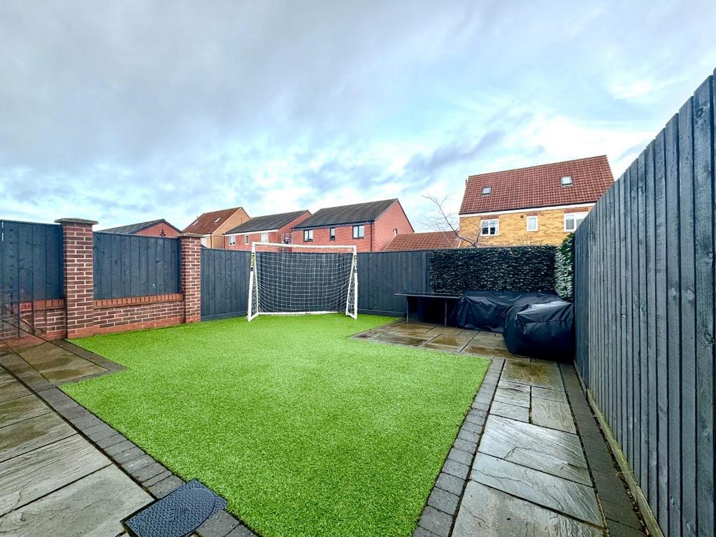 Rear garden