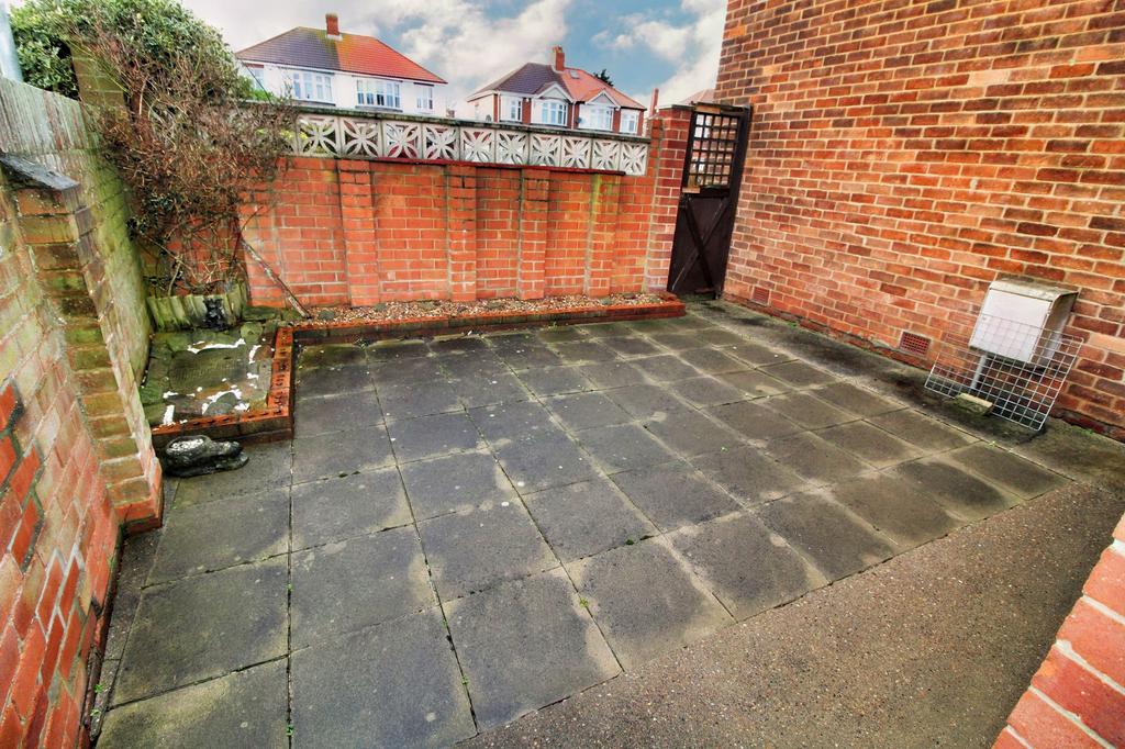 Rear garden