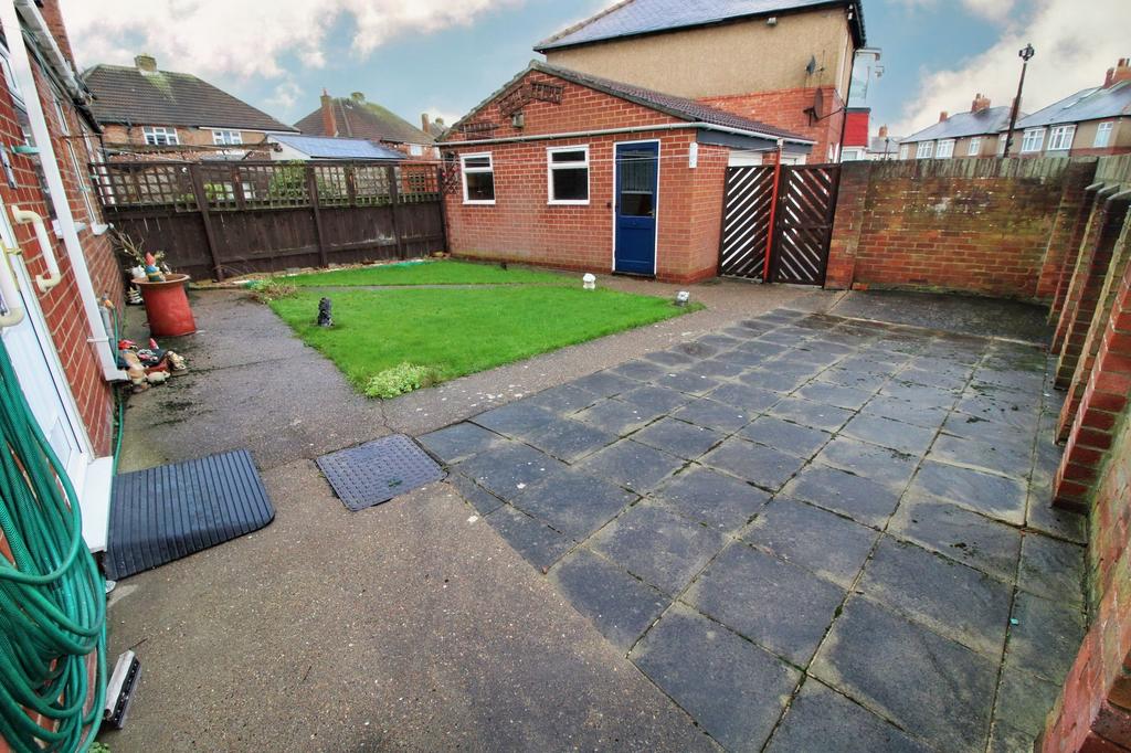 Rear garden