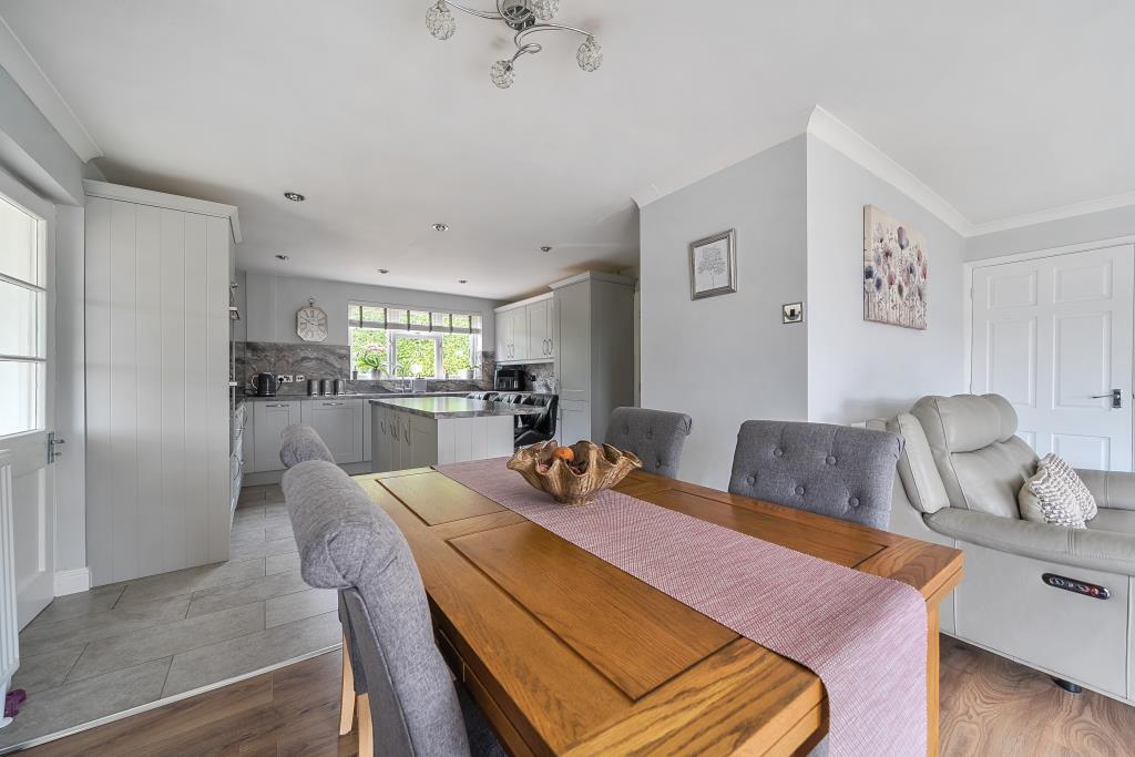 Open plan dining area