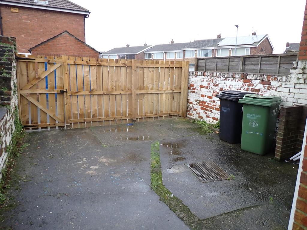 Rear yard
