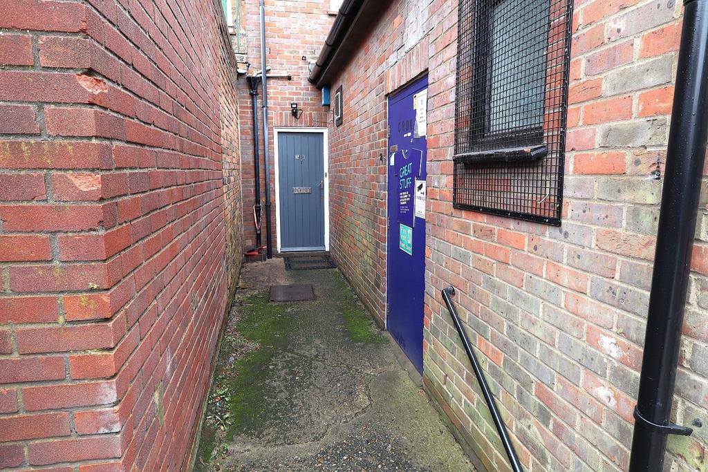 Entrance At Rear