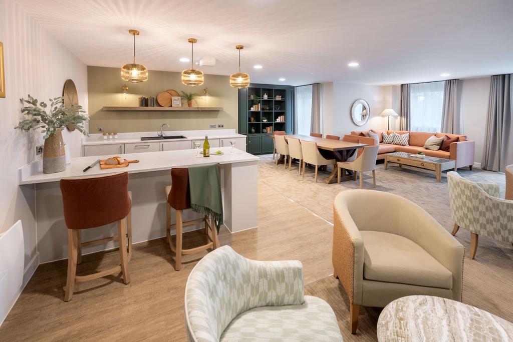 Typical Communal lounge