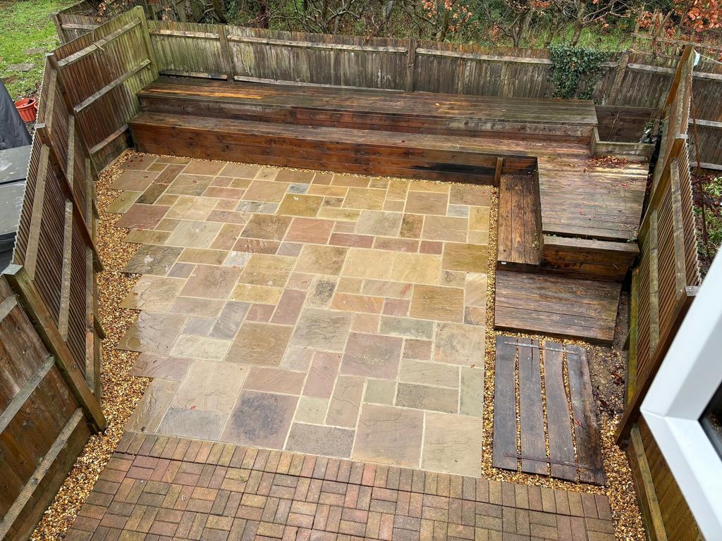 Rear Patio