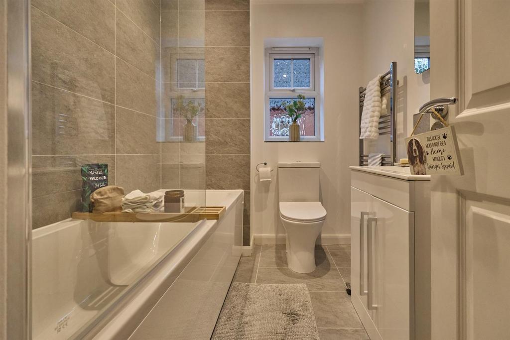 Refitted Family Bathroom to side