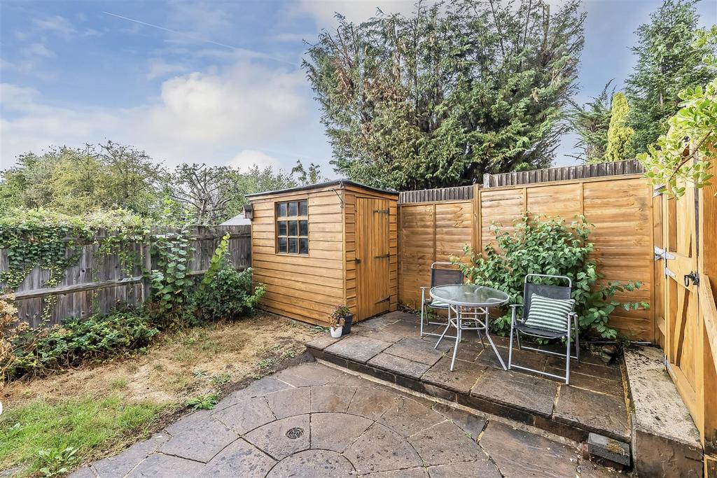Patio view, garden