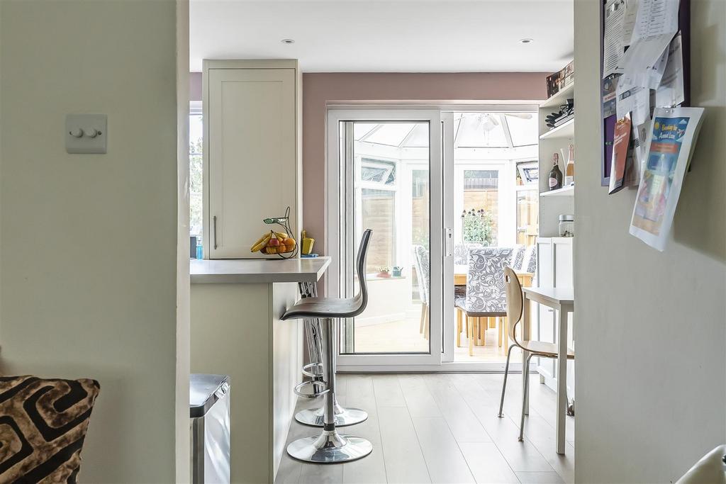 Open-plan living area, open plan living