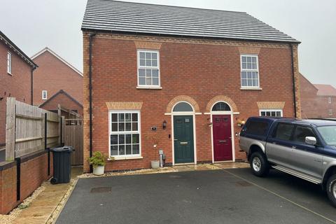 2 bedroom semi-detached house for sale, Usherwood Way, Hugglescote, Leicestershire, LE67 2HN