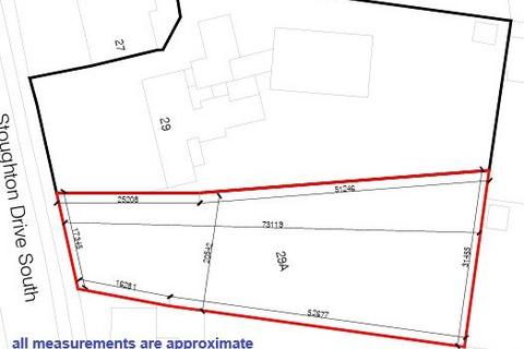 Land for sale, Land at 29B Stoughton Drive South, Oadby, Leicester, LE2 2RJ
