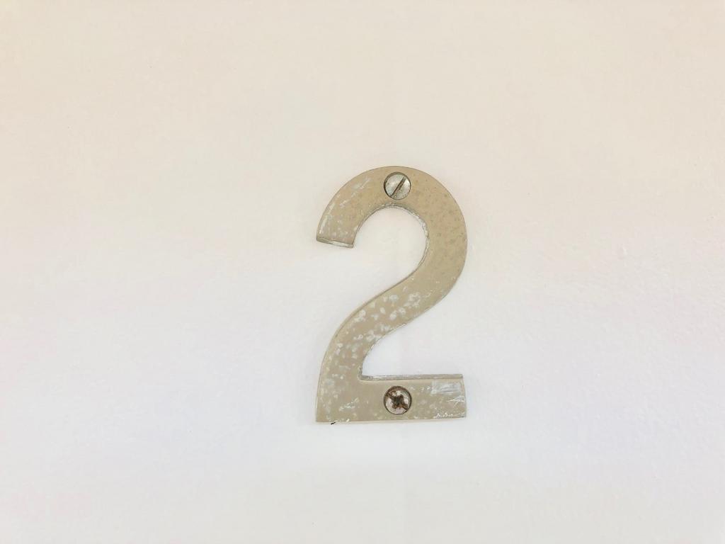 Number plaque