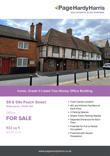 Office for sale, 53-59 Peach St Wokingham RG40 1XP