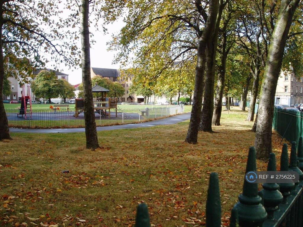 View Though Murieston Park Towards Block 6