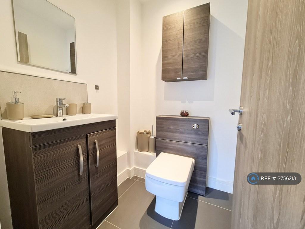 Half Bathroom In Bedroom 2