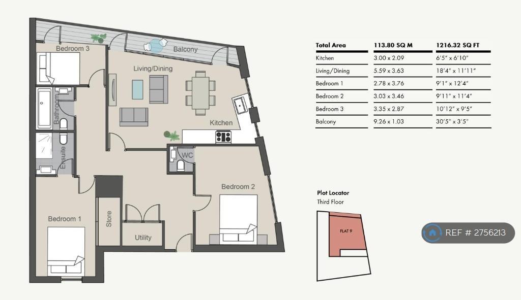 Penthouse Floorplan