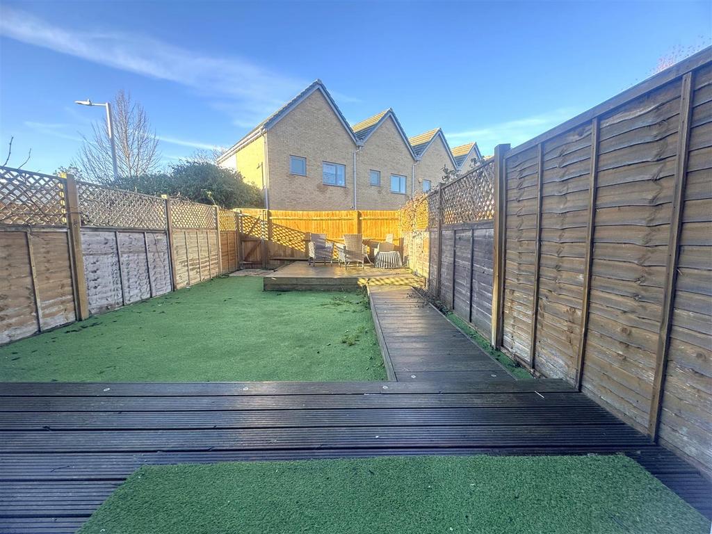 Rear garden