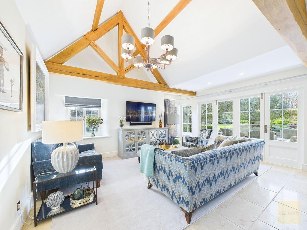 Living area in the kitchen
