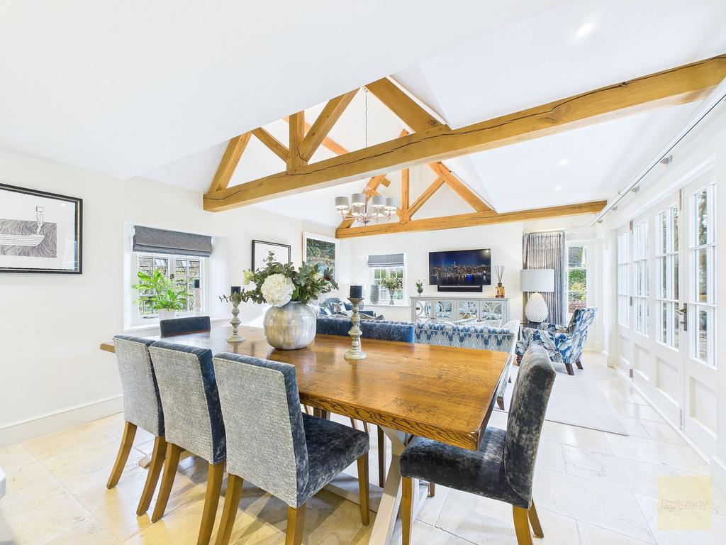 Dining area in the kitchen