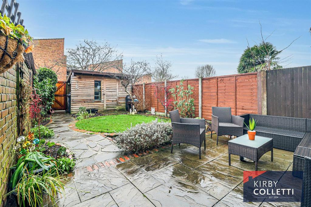 Rear garden