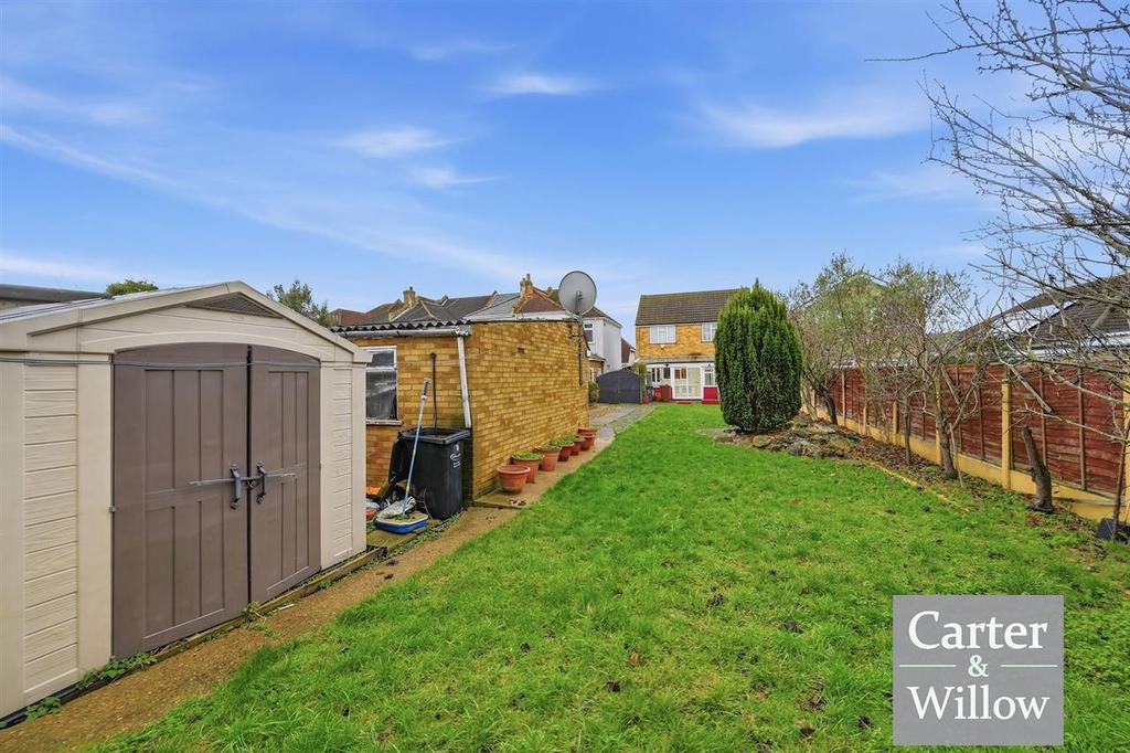 Private rear garden