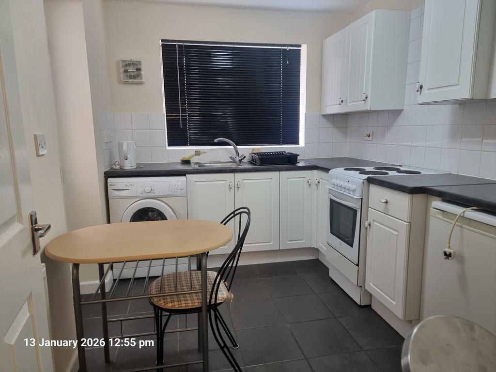 Kitchen with window view