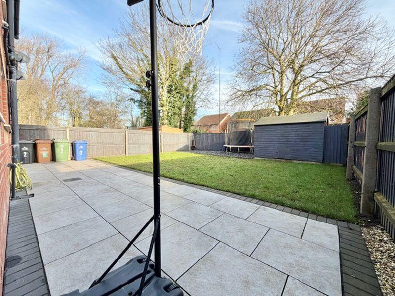 Rear garden