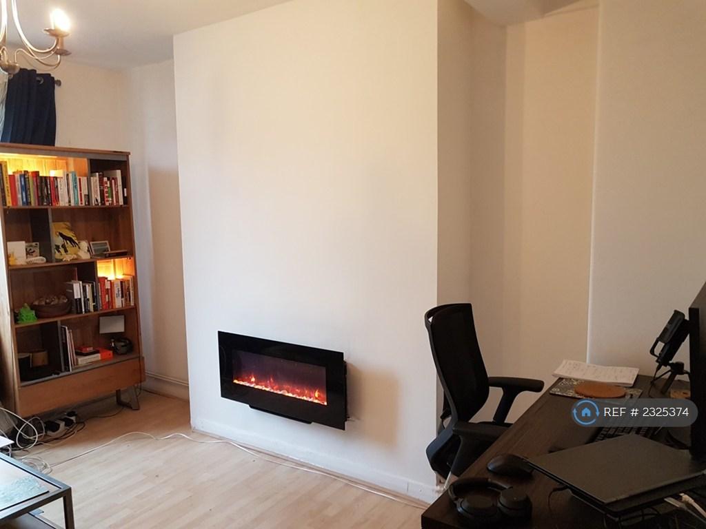 Lounge With New Fireplace