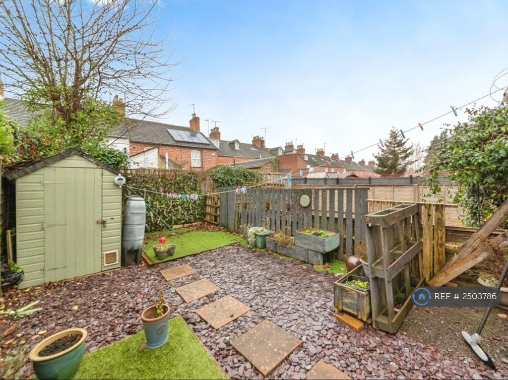Garden With Shed