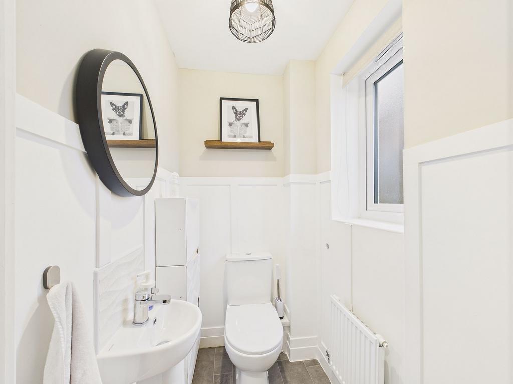 Downstairs wc
