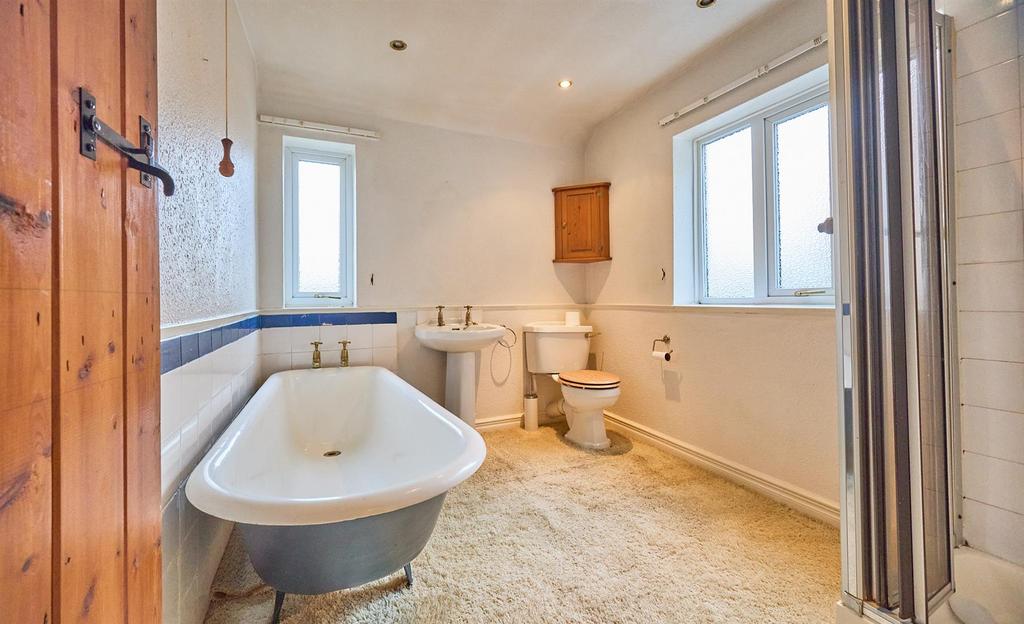 Bathroom to rear