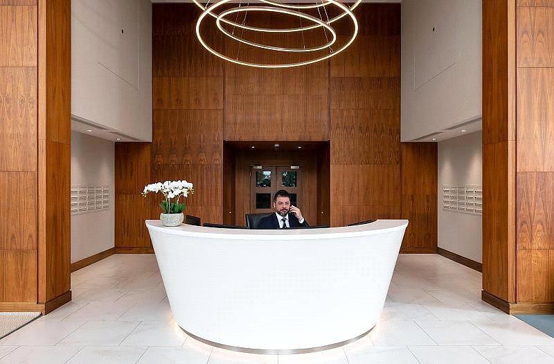Building entrance