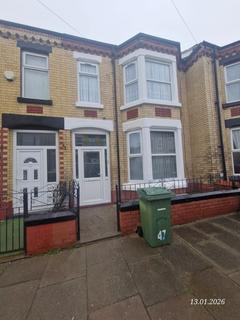 3 bedroom terraced house to rent, Clarence Road, Wallasey CH44