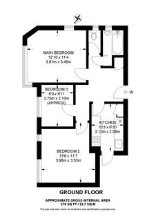 2 bedroom flat for sale, Warwick Gardens, London Road, Thornton Heath, Surrey, CR7