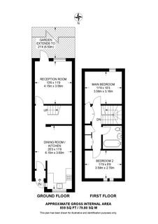 2 bedroom terraced house for sale, Blanch Close, London, SE15