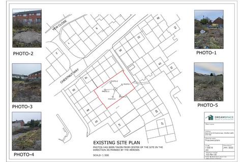 undefined, Land to the rear of, 16-24 Chestnut Way, Merthyr Tydfil, Mid Glamorgan, CF47 9SB