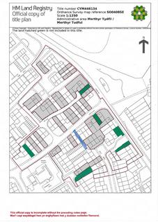 undefined, Land to the rear of, 16-24 Chestnut Way, Merthyr Tydfil, Mid Glamorgan, CF47 9SB