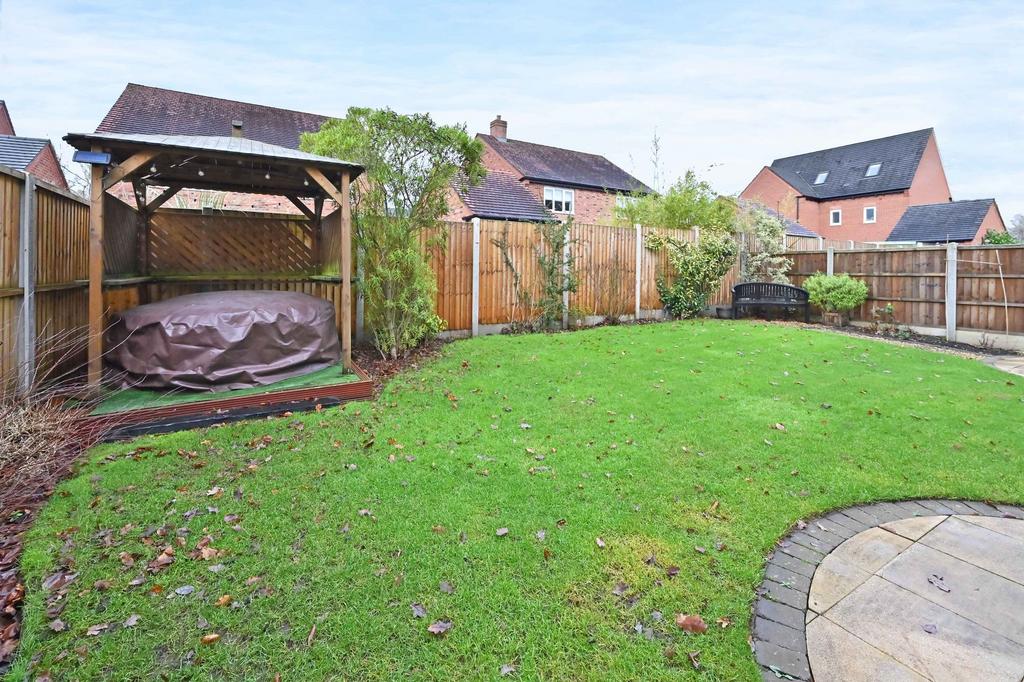 Rear garden