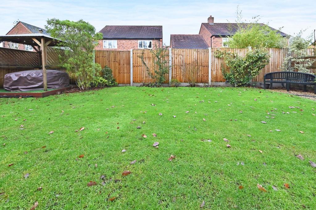 Rear garden