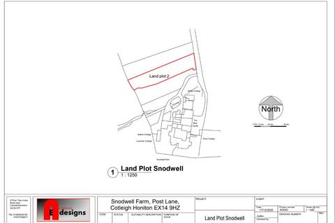 undefined, Land 2, Snodwell Post Lane, Cotleigh, Honiton, Devon, EX14 9HZ