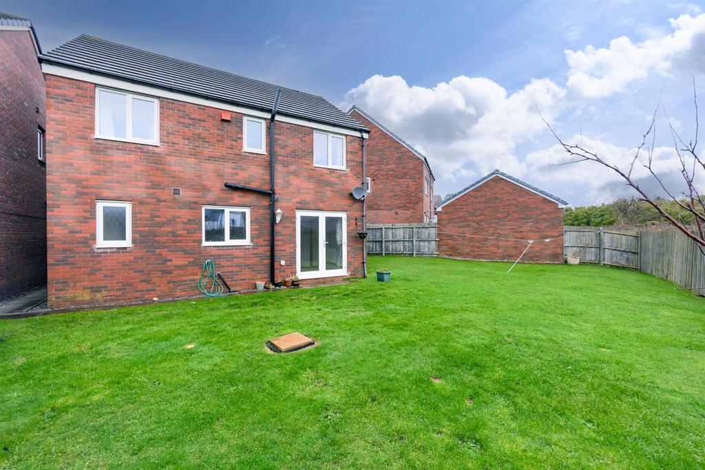 Rear garden