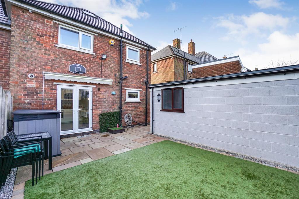 Rear of Property