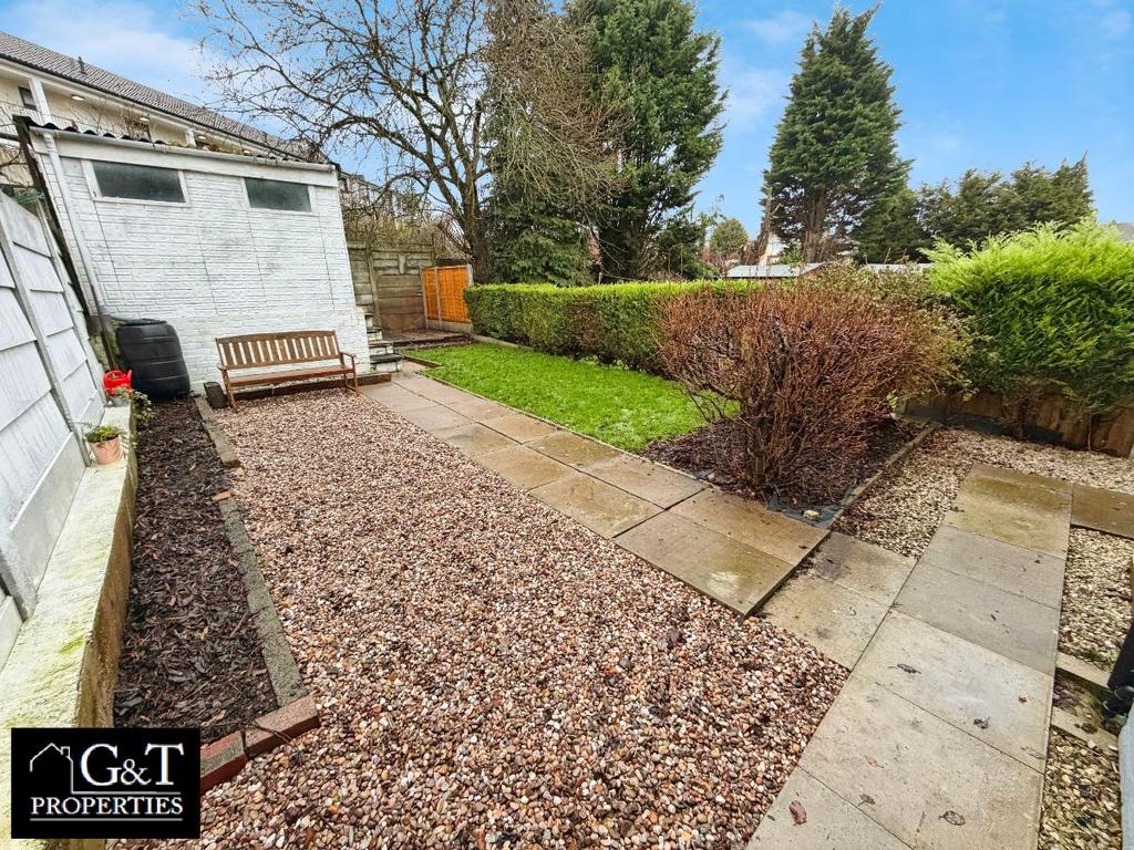 Rear garden