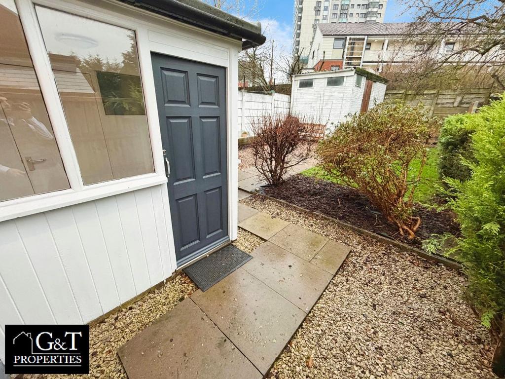 Rear garden