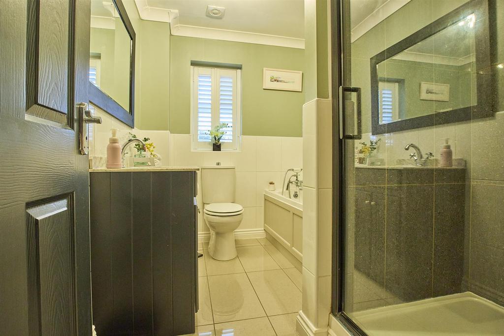 Refitted family bathroom to front