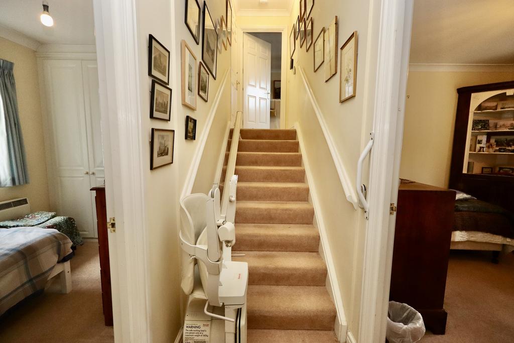 Stairlift within the hallway