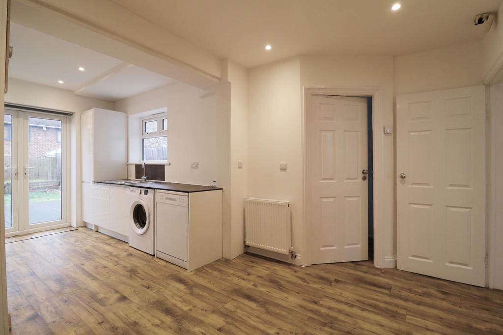 Open-plan living area, open plan living